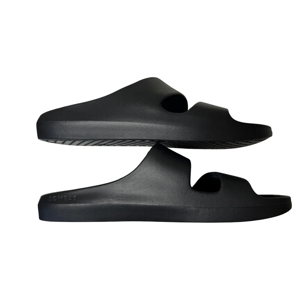 Bombas Friday Slides Men's Size 13 Black Waterproof Comfort Sandals NWT